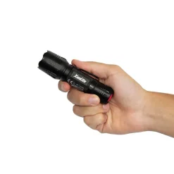 - Lampe Torche LED Métallique, x3 Modes d'Eclairage, 300 Lumens, Piles Incluses - TO250S^Xanlite Outlet
