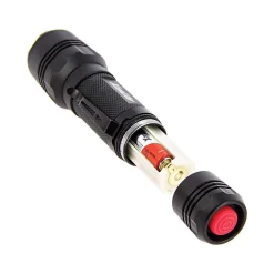 - Lampe Torche LED Métallique, x3 Modes d'Eclairage, 300 Lumens, Piles Incluses - TO250S^Xanlite Outlet