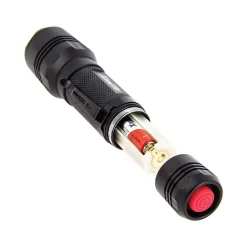 - Lampe Torche LED Métallique, x3 Modes d'Eclairage, 300 Lumens, Piles Incluses - TO250S^Xanlite Outlet
