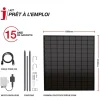 - Panneau solaire Kit Advanced 500W, IP67, Onduleur WIFI, Câble 3m - ENKADVANC500W^Xanlite Best