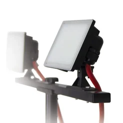 - Projecteur de Chantier LED sur Pied, Filaire, x2 Projecteurs 20 W, 2800 Lumens - PR20W2T^Xanlite