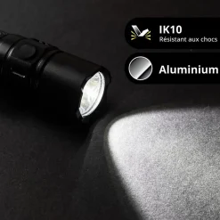 - Torche LED à piles, 800 lumens - TO800IP68^Xanlite Discount