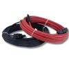 2x10m Allonge câble solaire 4mm² - MC4 - (Noir - Rouge)-Uniteck Discount